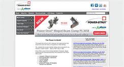 Desktop Screenshot of power-strut.com